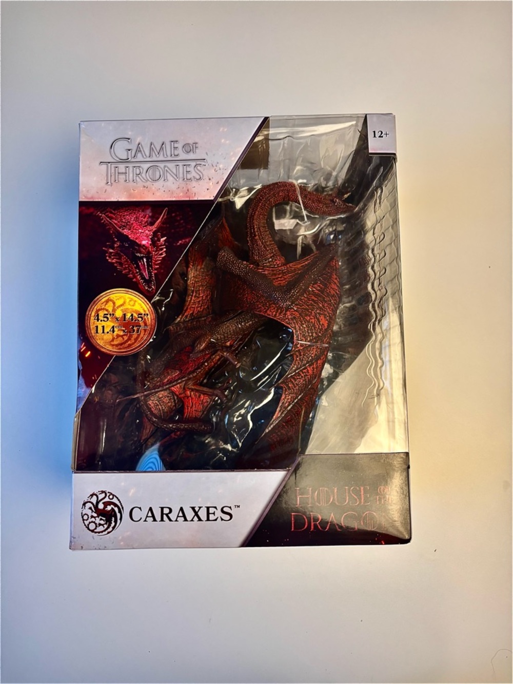 Game of Thrones Caraxes Red Dragon Figure